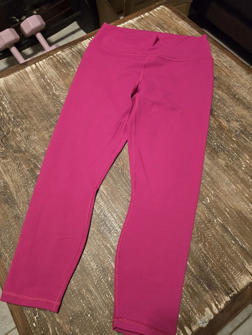 Fabletics Hot Pink High-Rise Active Leggings